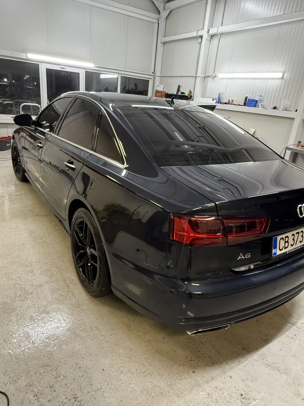 Защита на боя: Audi A6 C7 в Studio 108, София