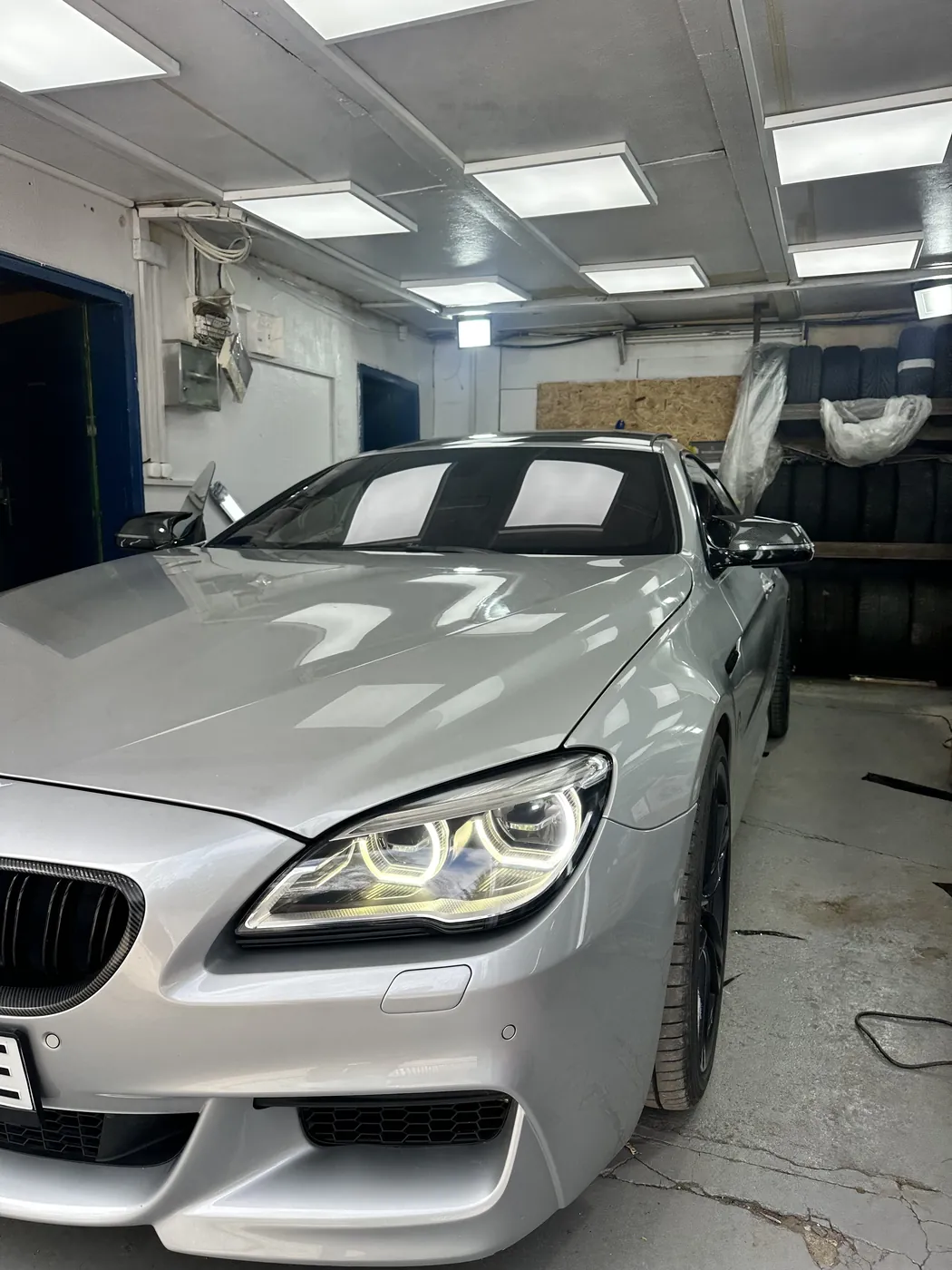 Полиране на лак: BMW 6 Series Gran Coupé в Studio 108, София